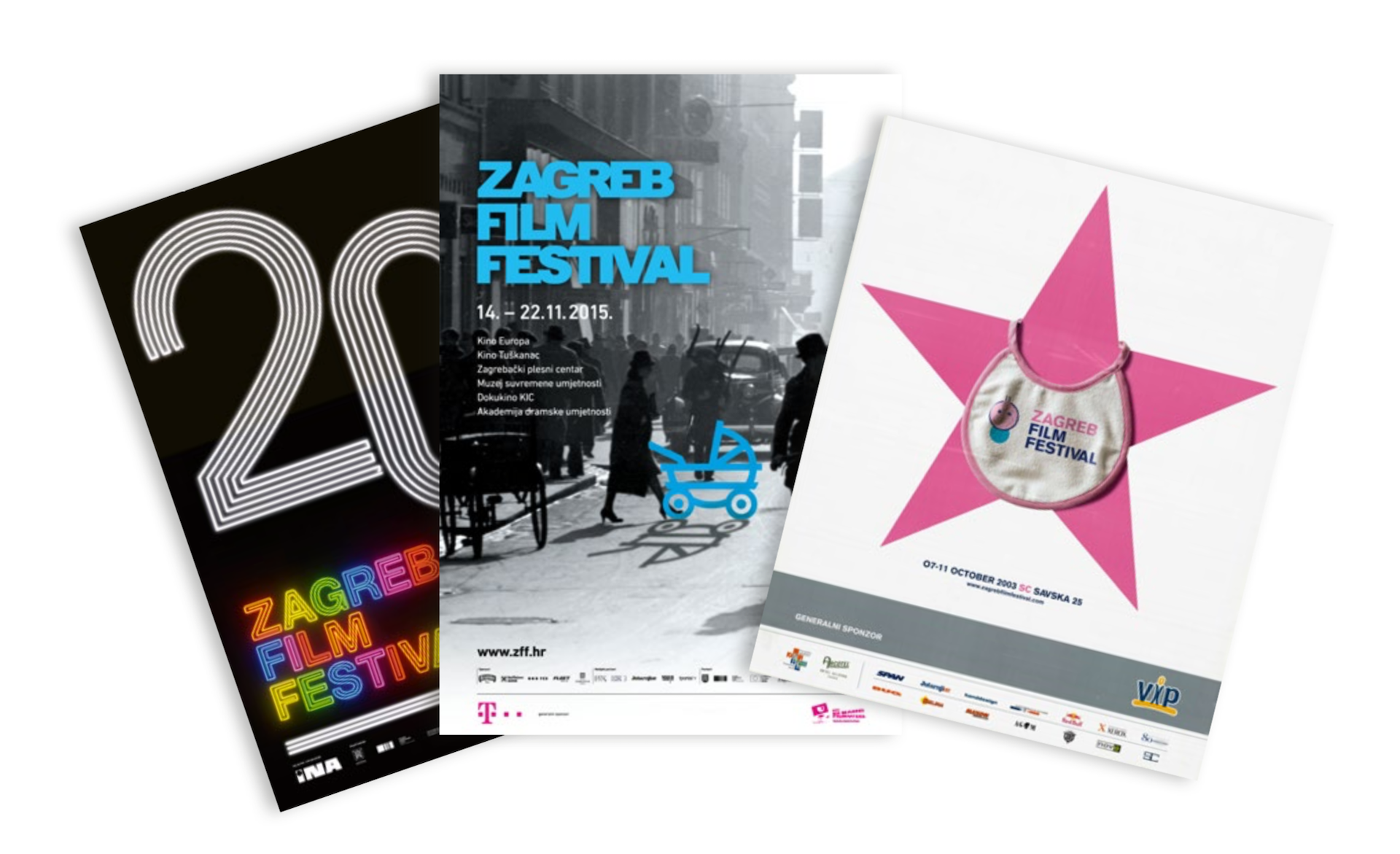 20 Years of ZFF in Posters Zagreb Film Festival